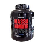 Ficha técnica e caractérísticas do produto Massa Monster Black - Probiótica - Morango - 3 Kg