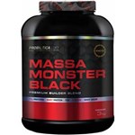 Ficha técnica e caractérísticas do produto Massa Monster Black (Pt) 3Kg - Probiótica - Sabor : Morango