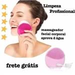 Ficha técnica e caractérísticas do produto Massageador Facial Corporal Anti Rugas Estrias Profissional (Rosa, 110V/220V (Bivolt))