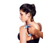 Ficha técnica e caractérísticas do produto Massageador Manual Roller Azul - ACTE Sports