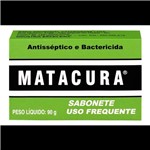 Ficha técnica e caractérísticas do produto Matacura Sabonete Antisséptico e Bactericida 90g