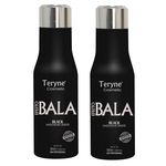 Ficha técnica e caractérísticas do produto Matizador Black loiros grafite Efeito Bala Teryne 2 X 500ml