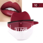 Ficha técnica e caractérísticas do produto Matte Lipstick Lip Gloss Chic Modeling batom Cobertura completa da composição líquida Lipstick