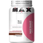 Ficha técnica e caractérísticas do produto Max Shake 400g -sabor Chocolate - Max Titanium