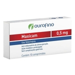Ficha técnica e caractérísticas do produto Maxicam 0,5 mg c/ 10 Comprimidos