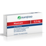 Ficha técnica e caractérísticas do produto Maxicam 0,5mg cx com 10 comprimidos