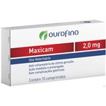 Ficha técnica e caractérísticas do produto Maxicam 2,0 Mg Caixa 10 Comprimidos