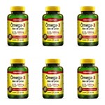 Ficha técnica e caractérísticas do produto Maxinutri Omega 3 1g C/120 (Kit C/06)
