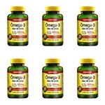 Ficha técnica e caractérísticas do produto Maxinutri Omega 3 1g com 120 - Kit com 06