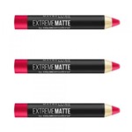 Ficha técnica e caractérísticas do produto Maybelline Extreme Matte Batom Lápis 40 Tô Dentro (Kit C/03)