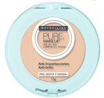 Ficha técnica e caractérísticas do produto Maybelline Pure Makeup Natural - Pó Compacto (Dourado) 13g