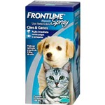 Medicamento Antipulgas e Carrapatos P/ Cães e Gatos Spray 100ml - Frontline