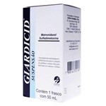 Ficha técnica e caractérísticas do produto Medicamento Giardicid Suspensão 50ml - Cepav