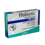 Ficha técnica e caractérísticas do produto Medicamento Syntec Flobiotic para Câes e Gatos - 10 Comprimidos - 250mg