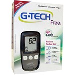 Medidor de Glicose Kit Free G-Tech