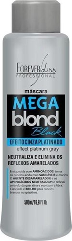 Ficha técnica e caractérísticas do produto Mega Blond Black Forever Liss Máscara Matizadora 500ml