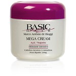Mega Cream Cabelos Escuros Açaí/Romã 240g - Basic Hair