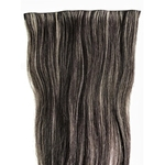 Ficha técnica e caractérísticas do produto Mega Hair Fita Adesiva Invisivel Castanho Com Luzes 50cm 1 Tela