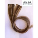 Mega hair fita adesiva invisivel loiro mechado 50cm 20pças
