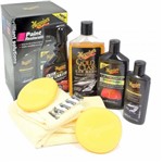 Ficha técnica e caractérísticas do produto Meguiars Kit 9 Itens Shampoo + Cera Gold Class +toque Final