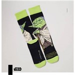 Ficha técnica e caractérísticas do produto Meia Lupo Urban Yoda Star Wars Cano Alto 16907-009