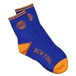 Ficha técnica e caractérísticas do produto Meia Nba New York Knicks Cano Médio Azul 39-43