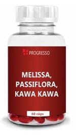 Melissa + Passiflora + Kawa Kawa 60 Cápsulas