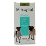 Ficha técnica e caractérísticas do produto Meloxytrat 1mg 10 Comp - UCBVet Anti-inflamatório Cães