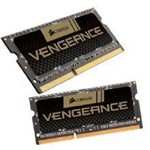 Ficha técnica e caractérísticas do produto Memória Notebook Corsair 16GB (Kit 2 Memórias de 8GB) DDR3L 1600MHz PC3-12800 Vengeance CMSX16GX3M2B1600C9