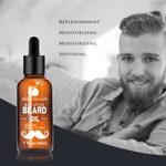 Ficha técnica e caractérísticas do produto Men Beard Oil Shaping Hidratante Smoothing Gentlemen Beard Care Com Pente