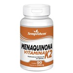 Ficha técnica e caractérísticas do produto Menaquinona Vitamina K2 Semprebom– 90 Cap. de 240 Mg