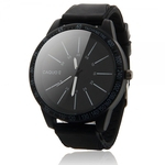 Ficha técnica e caractérísticas do produto Mens Fashion Stainless Steel Luxury Sport Analog Quartz Wrist Watch BK