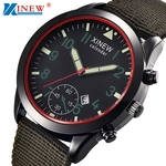 Ficha técnica e caractérísticas do produto Mens Military Quartz Army Watch Black Date Luxury Sport Luminous Wrist Watch