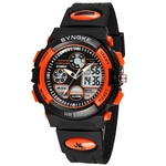Ficha técnica e caractérísticas do produto Mens Waterproof Analog LED Digital Alarm Date Wristwatch Sport Watch OR