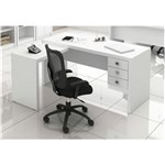 Ficha técnica e caractérísticas do produto Mesa para Home Office com 03 Gavetas Branco -Tecno Mobili