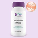 Ficha técnica e caractérísticas do produto Metabolize 4 500mg 30 Cápsulas