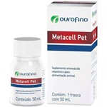 Ficha técnica e caractérísticas do produto Metacell Pet Suplemento VITAMÍNICO Ourofino 50ML