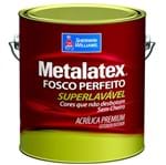 Ficha técnica e caractérísticas do produto Metalatex Acrílico Fosco 3,6 Litros Branco