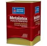 Ficha técnica e caractérísticas do produto Metalatex Fosco Perfeito 18 Litros Branco