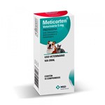 Ficha técnica e caractérísticas do produto Meticorten 5 Mg - 10 Comprimidos - Msd