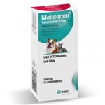 Ficha técnica e caractérísticas do produto Meticorten 5 Mg - Msd Saúde Animal