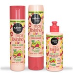Ficha técnica e caractérísticas do produto Meu Lisinho Kids Shampoo + Condicionador + Creme para pentear Salon Line