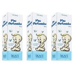 Ficha técnica e caractérísticas do produto Meu Perfuminho Colônia Infantil Azul 120ml - Kit com 03
