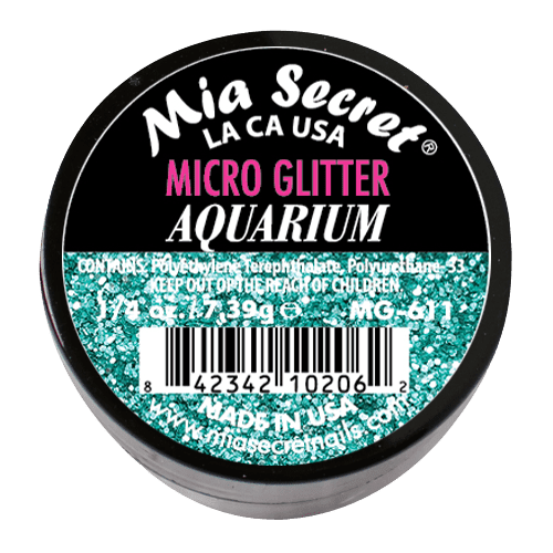 Ficha técnica e caractérísticas do produto Micro Glitter | Aquarium | 7.39 Gr | Mia Secret