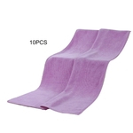 Ficha técnica e caractérísticas do produto Microfibra absorvente Toalha espessamento cabelos secos toalha Car 10pcs Toalha