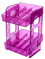 Ficha técnica e caractérísticas do produto Mini Display Rosa para Esmaltes Santa Clara