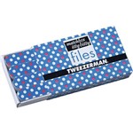 Ficha técnica e caractérísticas do produto Mini Lixas Tweezerman Azul com Pink e Branco