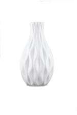 Ficha técnica e caractérísticas do produto Mini Vaso Branco em Cerâmica I Bojudo