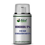 Ficha técnica e caractérísticas do produto Minoxidil 5 3HC S T I M U L a T I o N 100ml - Natural Essência
