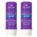 Ficha técnica e caractérísticas do produto 3 Minute Miracle Moist Aussie - Kit Máscara de Hidratação Profunda